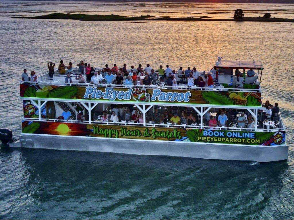 Myrtle Beach Sunset Booze Cruise – Myrtle Beach Booze Cruise | Happy ...